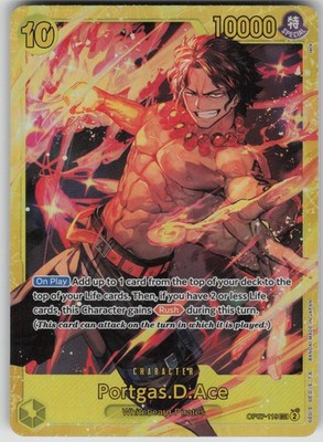 One Piece TCG Portgas.D.Ace (119) SEC 500 Years in the Future OP07-119