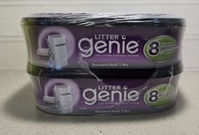 Litter Genie Standard Refill Cat Litter Box - Pack of 2