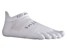 injinji RUN Performance 2.0 Sport Socken Wei&szlig; Coolmax Laufsocken Zehensocken  L