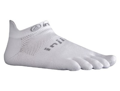 injinji RUN Performance 2.0 Sport Socken Weiß Coolmax Laufsocken Zehensocken  L