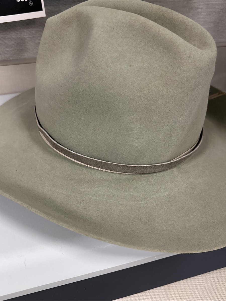 VTG RESISTOL CATTLEMAN 4XXX SELF-CONFORMING WESTERN HAT 6 3