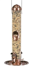 Perky-Pet 385-2 1.5 lbs. Capacity Copper Wild Bird and Finch Feeder (Pack of 2)