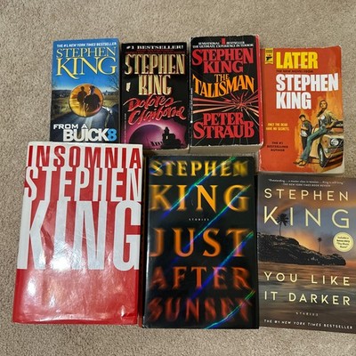 Stephen King. Lot Of 7 Books. Paperback And Hardback - Horror - Insomnia 