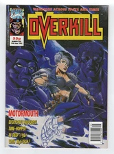 1992 MARVEL UK OVERKILL #5 DIGITEK, MOTORMOUTH, WARHEADS & HELL'S ANGEL RARE UK