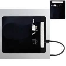 2-Pocket SSD Holder for Laptop,Adhesive Pouch,Portable Hard Drive Sleeve for ...