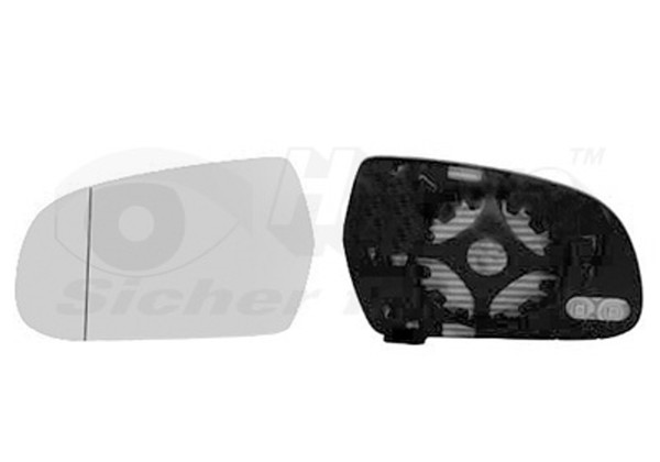 Spiegelglas AußEnspiegel Hagus VAN Wezel 0338837 FüR Audi A4 A3 A5 8K2 8T3 8TA-image
