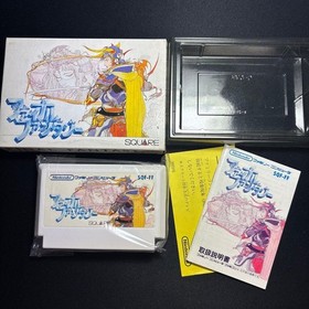 Final Fantasy I II III Famicom NES Set 3 Games Japan Nintendo Complete