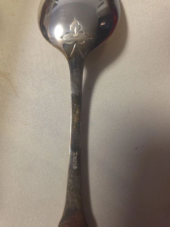 Besteck Set Kaffee Kuchen Silber 800 für 6 Personen - Bild 3 von 4