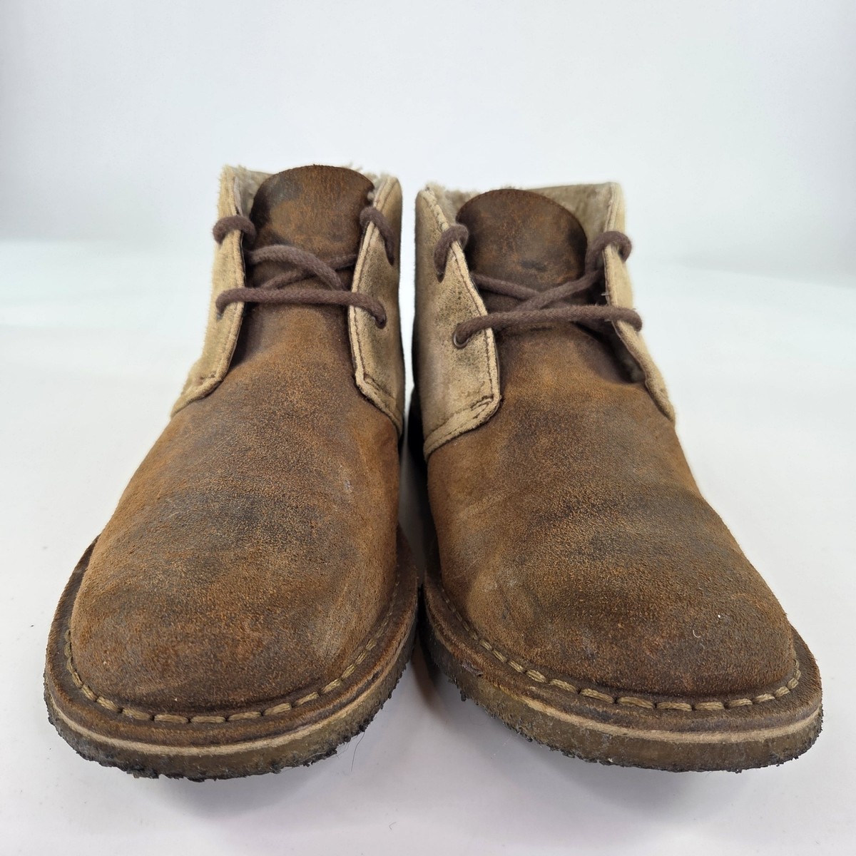 UGG Leighton Bomber Brown Leather Tweed Chukka Boots Mens 9 1005174, NWB UGG Men main image 3