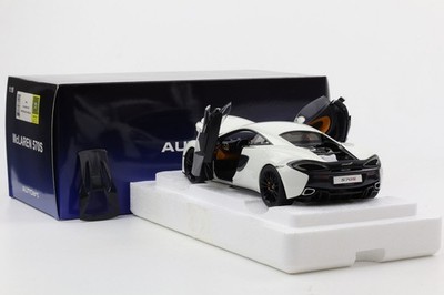 1:18 AUTOart McLAREN 570 S White / Black Wheels 2016 76041 | eBay