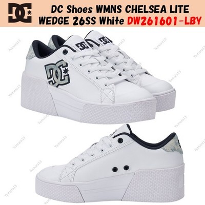 DC Shoes WMNS CHELSEA LITE WEDGE 26SS White DW261601-LBY | eBay