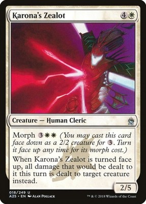Karona's Zealot (018) Masters 25 A25 MTG Magic