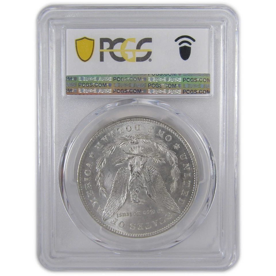 1878 7/8TF Weak Morgan Dollar MS 63 PCGS Silver $1 Coin SKU:I17759 - Image 2 of 4