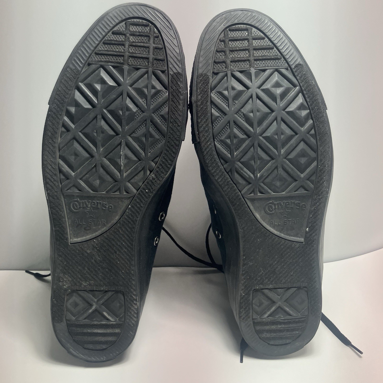 Black Converse Chuck Taylor Size 11M 13W All Star gunmetal Wordmark 2.0 Sneakers thumbnail 15