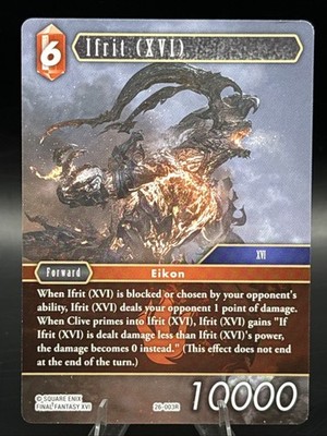 Final Fantasy TCG - Ifrit (XVI) - 26-003R - Gunslinger In The Abyss