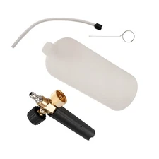 Adjustable Vehicle Wash Foam Gun for Pressure Washer 1000PSI+ 1L Brass Dispenser