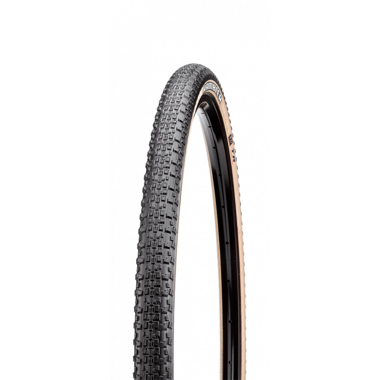 Складывающаяся двухкомпонентная бескамерная шина Maxxis Rambler 700 x 40C 60 TPI EXO Tan Wall 11390₽