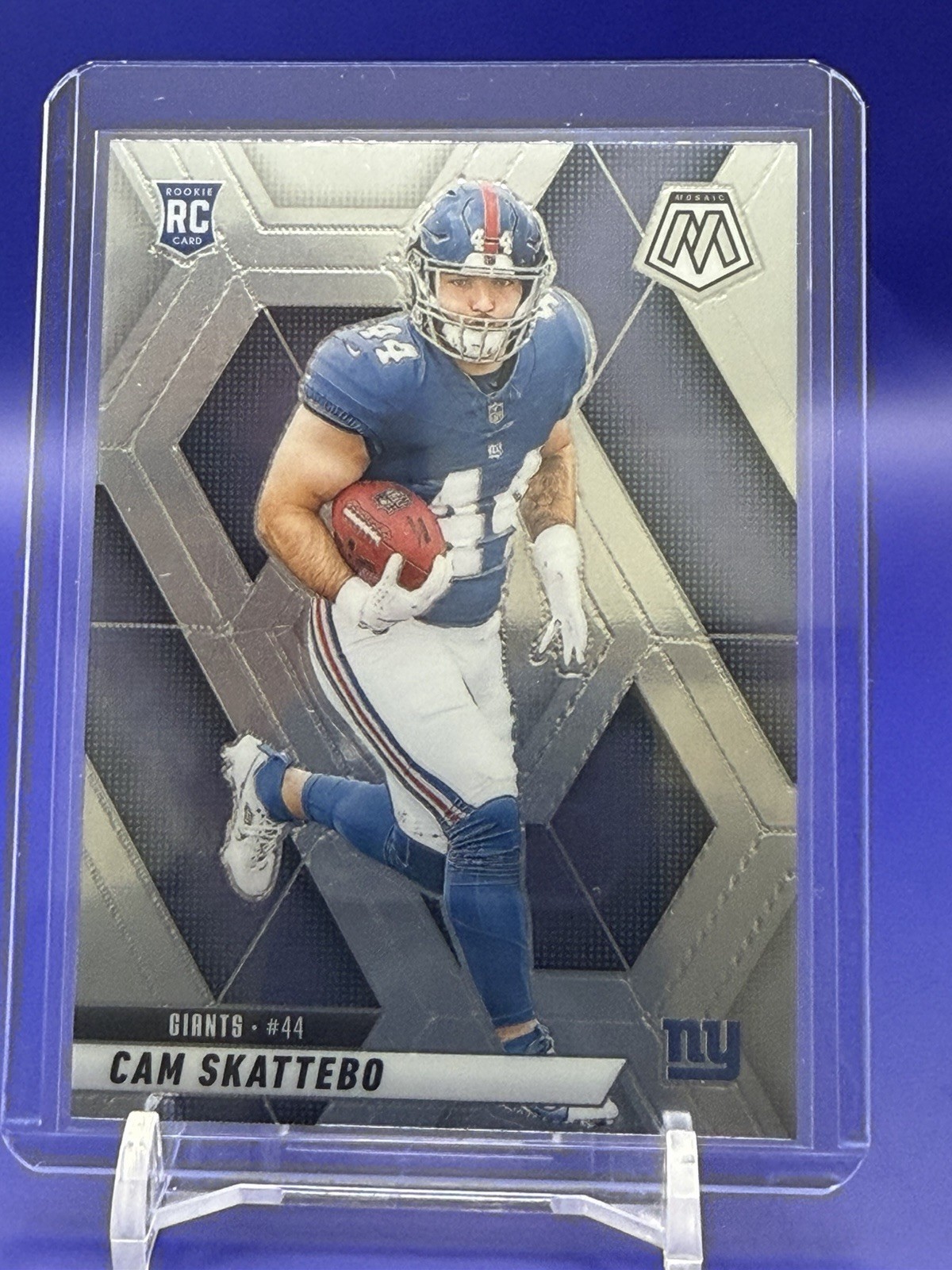 Cam Skattebo 2025 Silver Mosaic RC New York Giants #305