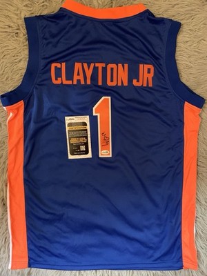 JSA COA Walter Clayton Jr. Signed Autographed Florida Gators Basketball Jersey