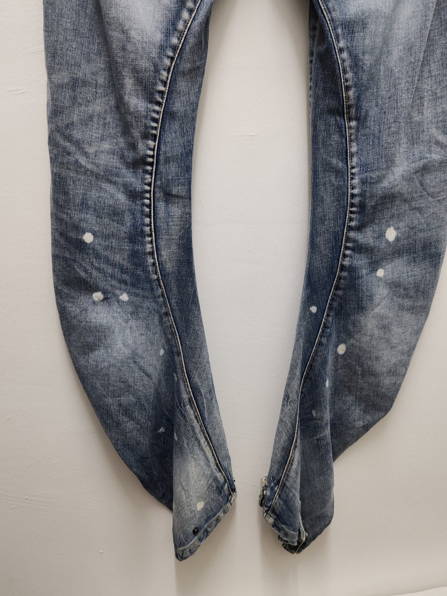 PPFM Curve Zipper Jeans Multi Pocket Japanese Streetwear Punk Goth