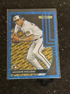 2024 Topps Update #BG-24 Jackson Holliday Topps Black Gold Blue Orioles