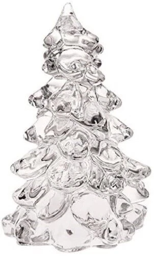 Christmas Holiday Tree - Crystal Glass - Mosser USA - Medium 5 1/2"
