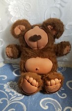 Furskins Plush Bear 14" from 1985 in Good Pre-Owned Condition...Vintage