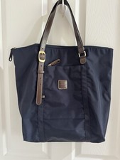 Borsa a mano Bric's Milano in nylon nero da viaggio e tracolla