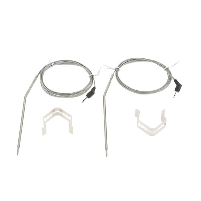 2 Pack Thermometer Meat Probe & Clip for Thermopro TP20 TP17 TP16 TP10 TP09 TP08