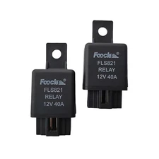 2pcs FLS821 Relay for Automobile air conditioner And Fog lamp 12V 40A 4-Pins