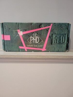 VINTAGE PHD AUDIOPHILE SOUND SYSTEMS 5.1 MB TRAX SPEAKERS NIB   