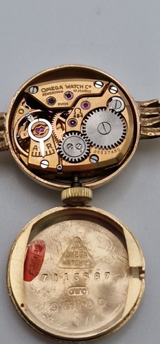Omega 9ct Gold Vintage 1960's Mechanical Lady's Watch on 9ct Gold Bracelet. - Picture 11 of 21