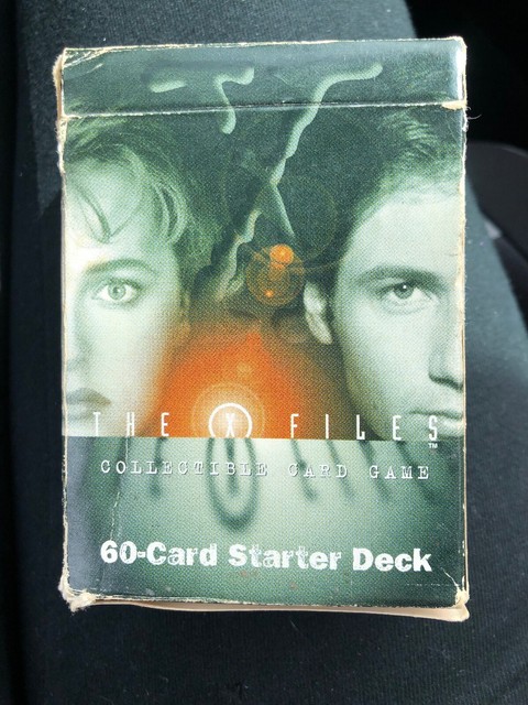 X-Files Collectible Trading Card Game Starter Deck | eBay