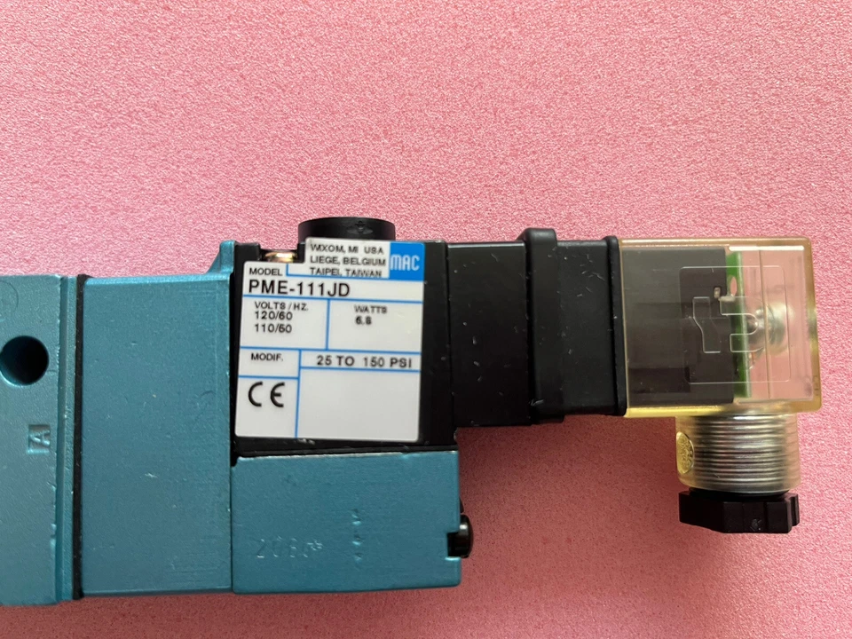 MAC VALVES INC 812C-PM-111JD-112/812CPM111JD112 (СОВЕРШЕННО НОВЫЙ) электромагнитный клапан - Изображение 2 из 4