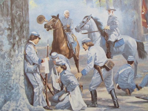 GENERALS TO THE REAR - SIGNED LIMITED EDITION CIVIL WAR PRINT - BY ROBERT WILSON - Picture 8 of 12
