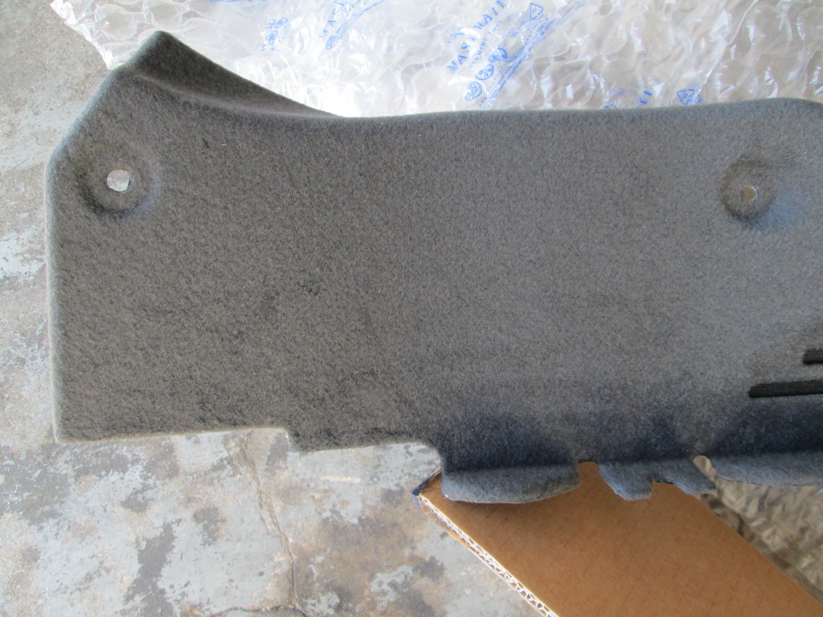 Maserati Rear Panel Cover Fumo Grey - NEW  # 82172306