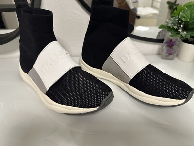 BALMAIN CAMERON ICONIC - Schwarz -Weiss - Gr.39 !! SUPERZUSTAND !!