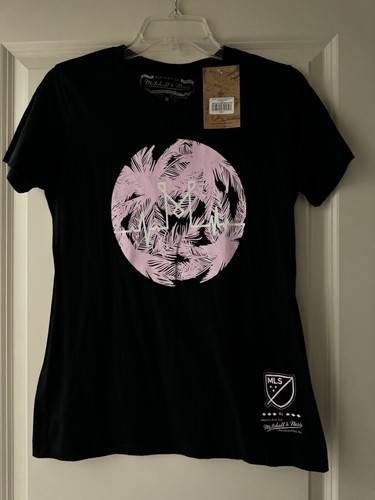 Mitchell And Ness Damen T-Shirt schwarz MLS Inter Miami CF Beat Größe Medium - Bild 3 von 12