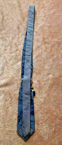 NEW Stafford Tailored Men's Necktie Tie Blue Floral MSRP $34.00 - Picture 4 of 5