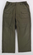 Boy Scouts of America BSA Cargo Pants Green Mens 34 x 34 31-34 x 26.5 Actual