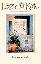 LIZZIE KATE:HOME-WORK CROSS STITCH PATTERN