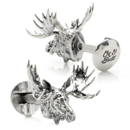 Gemelos antiguos de alce Foto 2 de 4