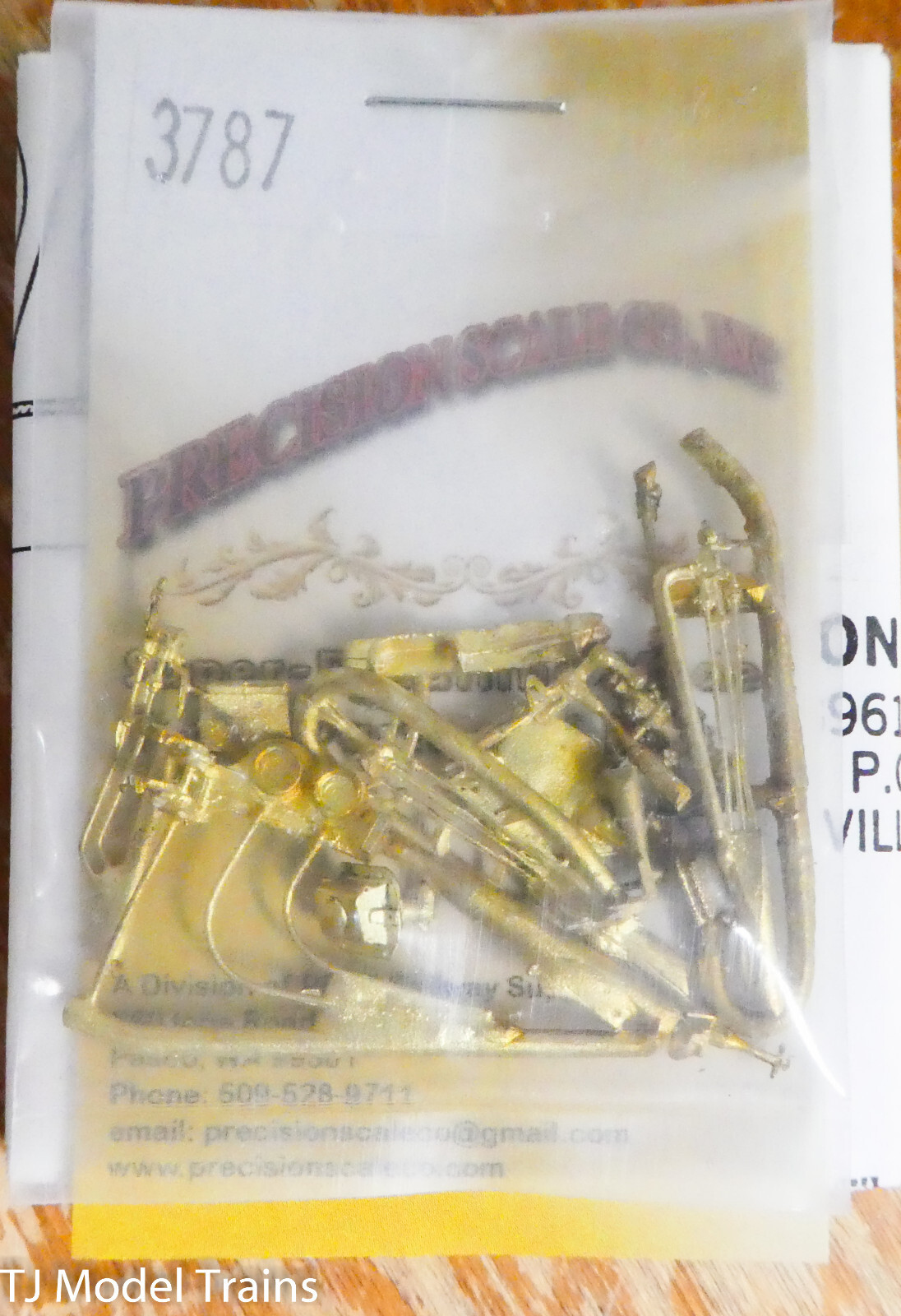 Precision Scale HO #3787 Climax Cab Interior Super Detailing Kit for: Oil Burner-image