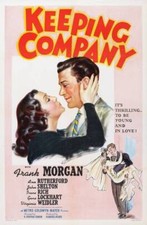 Keeping Company poster Ann Rutherford John Shelton 1940 Old Movie Photo