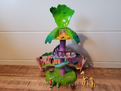 Polly Pocket - Jungle Pets Baumhaus - mit Figur Tieren - Bluebird 2000