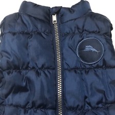 Infant Puffy VEST 12 Month Tommy Bahama Blue Full Zip Boys Outerwear Sailfish