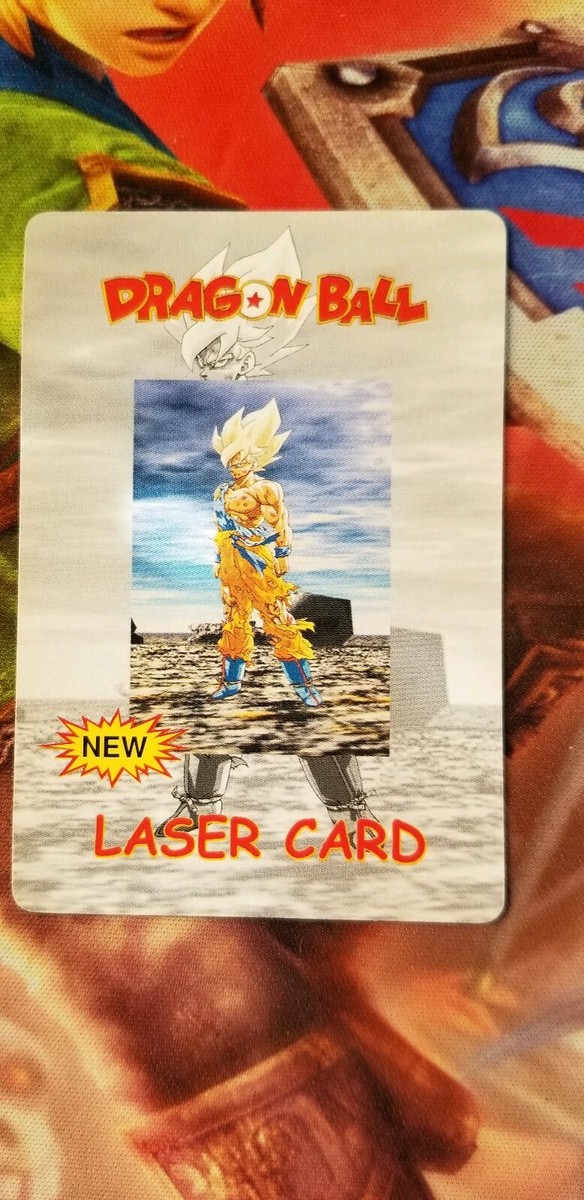 Dragon Ball DragonBall DBZ Laser Card Prism Super Saiyan Goku | eBay