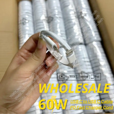 60W USB-C to USB-C Cable 3/6Ft PD Fast Charger Lot For Samsung iPhone 15 16 17