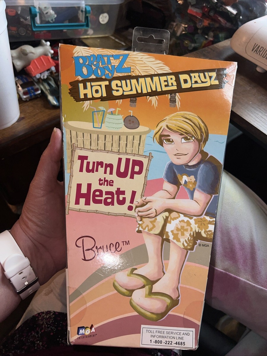 Bratz Boy Hot Summer Dayz Bryce Doll In Box 2007 Surfboard