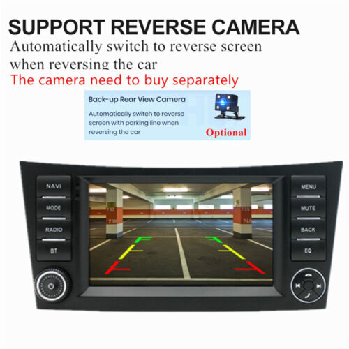7'' Car Stereo Radio GPS Navi WIFI For Mercedes-Benz W211 W219 W463 W209 Carplay - Picture 14 of 21